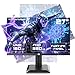 TITAN ARMY UHD Ecran PC Gamer 27", 4K 160Hz | FHD 320Hz Dual Mode, Fast IPS 1ms, DeltaE<2 HDR400 Ecran Gaming, Adaptive-Sync, 135% sRGB, HDMI 2.1, DP 1.4, Support Pivotant et Relevable, P2712V