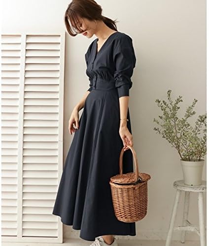 Amazon Co Jp アーバンリサーチ ドアーズ レディース Urban Research Doors レディスワンピース Vネックロング ワンピース Camel One 服 ファッション小物