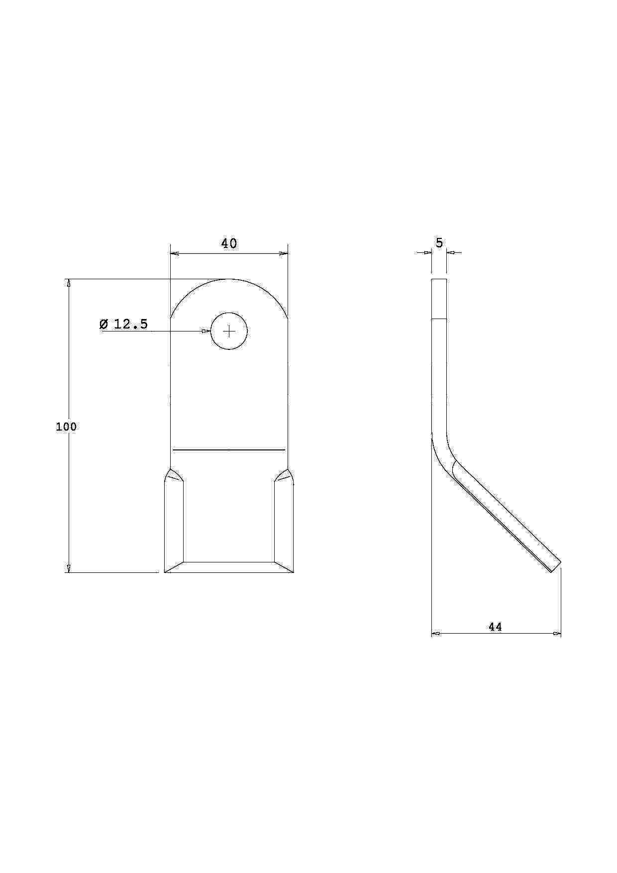 Cuchillo de trinchar (10 unidades)