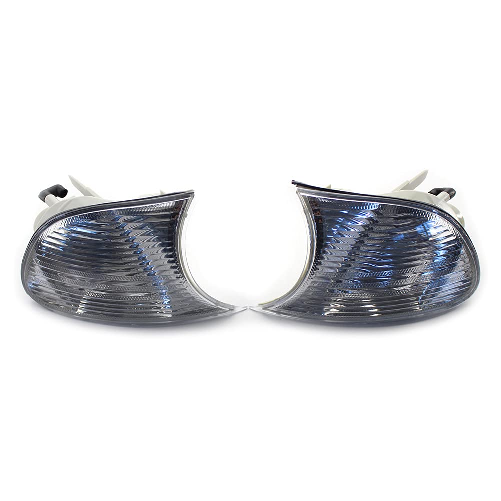 Reemplazo de carcasa de lente transparente para luz de posición lateral delantera del automóvil para Serie 3 E46 2 puertas 323Ci 325Ci 328Ci 330Ci 2000-2001, lado izquierdo y derecho