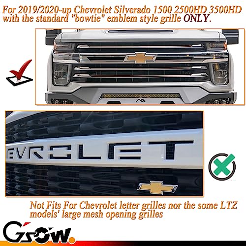 Kit de 3 luces LED ámbar para parrilla Chevrolet Silverado miniatura 6