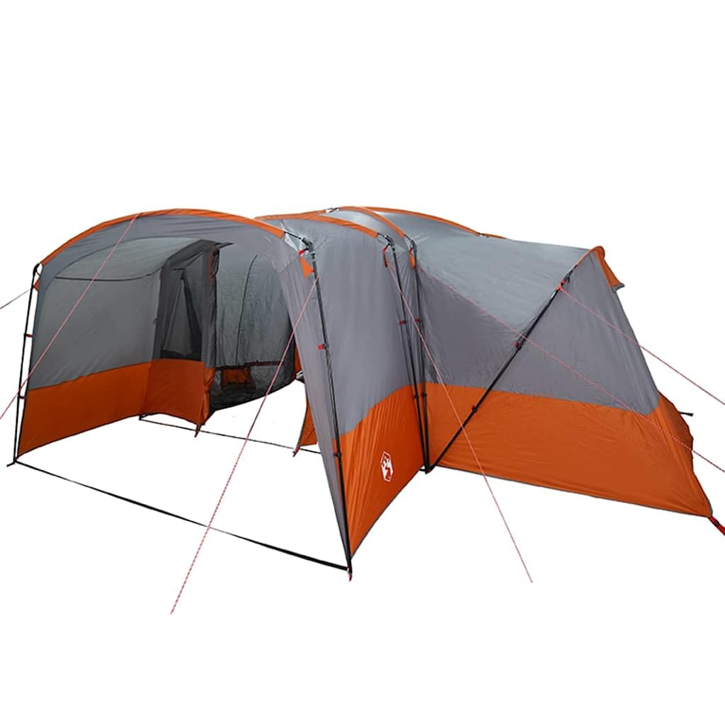 Genérico Tienda Familiar con Techo Gris y Naranja 760 x 645 x 230 cm,Deportes,Actividades al Aire Libre,Camping y Senderismo,Tiendas de campaña-42004061