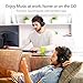 immagine 5Avantree Audition Bluetooth 5.0 40 ore Cuffie wireless/cablate sopra l'orecchio con microfono per guardare la TV del computer, Cuffie stereo Hi-Fi extra comode e leggere per PC portatile - Grigio