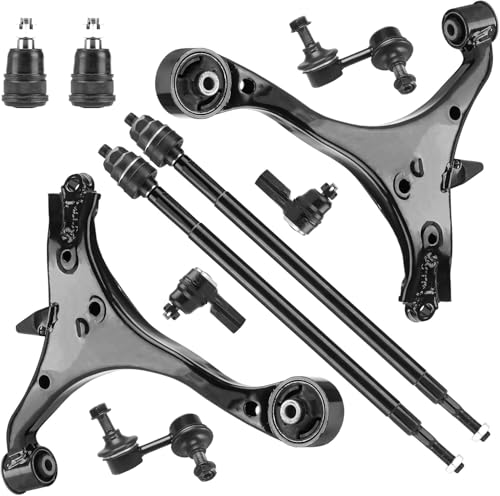 Front Lower Control Arms Ball Joints Sway Bar Links Tie