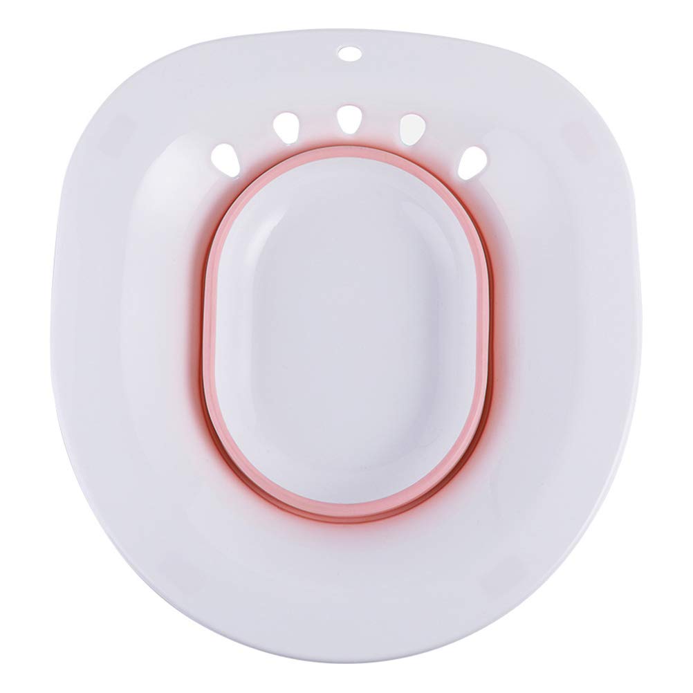 Sitz - Bañera plegable con asiento Sitz para hemorroides y bañera, para heridas posparto, mujeres embarazadas, hemorroides, cuidado perineal, recuperación episiotomía