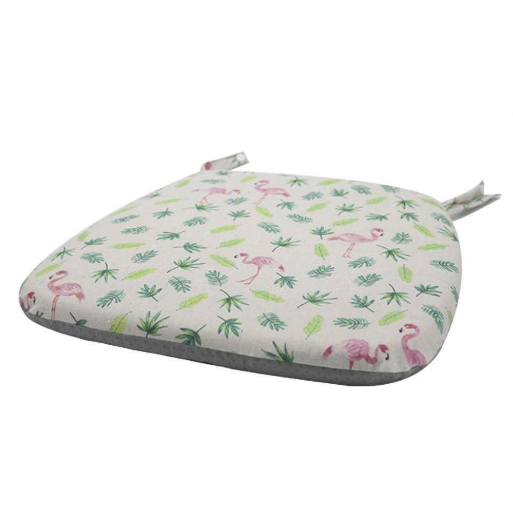 Coussin de siège et de chaise avec liens d'attache pour maison bureau jardin