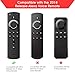 Remote Case/Cover for Fire TV Stick 4K, Protective Silicone Holder Lightweight [Anti Slip] Shockproof for Fire TV Cube/Fire TV(3rd Gen) Compatible with All-New 2nd Gen Alexa Voice Remote Control-Red