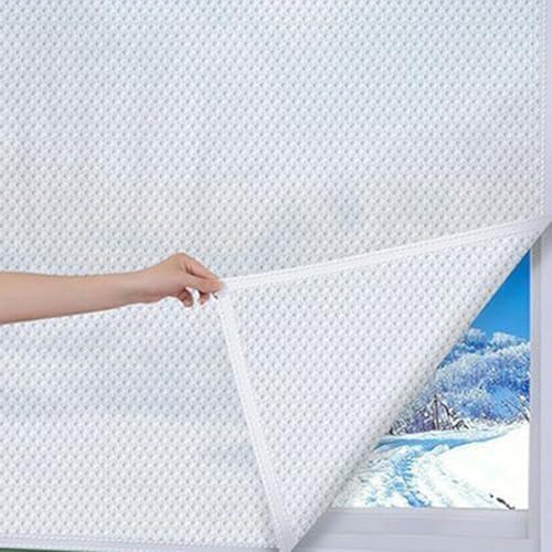 SLLS 窓用断熱フィルム 防寒 結露防止 プライバシー保護 DIY施工可能 省エネ 保温 目隠し 浴室 リビング 内窓用 カスタマイズ対応