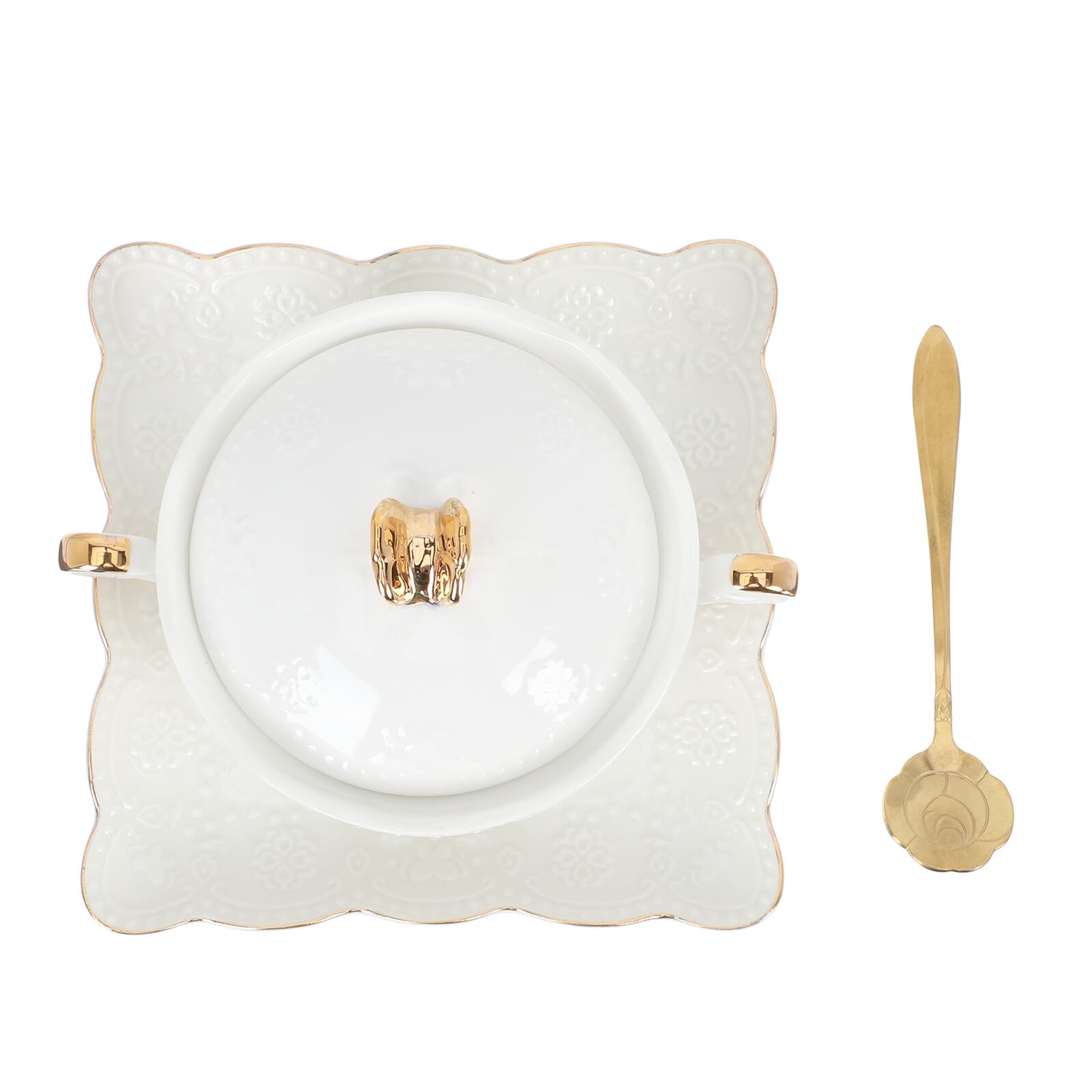 Bol à dessert au décor floral champêtre pour vos brunchs et petits-déjeuners au lit