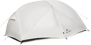 Naturehike Mongar PRO Ultraleicht Zelt, 1,56-2,36kg, Wasserdicht Winddicht Camping Zelt, 3-Saisons-Zelt, Zelt 1/2/3 Person mit Erweiterungstuch und Moskitonetz für Wandern, Camping, Outdoor