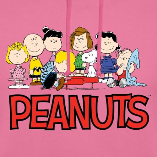 Sweat à capuche Snoopy Peanuts imprimé graphisme vintage unisexe