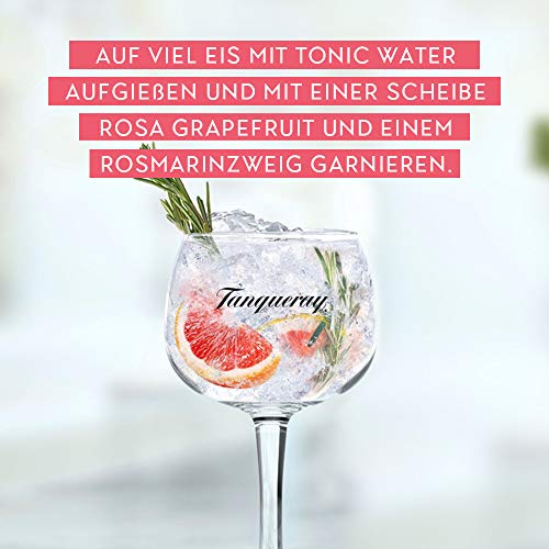 Tanqueray N° TEN | Destillierter Gin | The Citrus Heart Edition | Grapefruit- & Rosemarin - Geschmack | 45,3% vol… – Bild 4