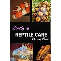 Lovely Reptile Care Record Book