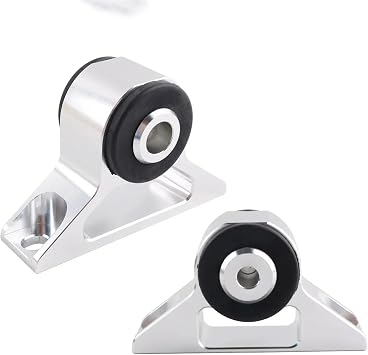 Car Engine Mounts Silver Engine Motor Mount For Mitsubishi For Lancer For EVO 4G63 1991-1995 For Eclipse For Talon For Swap Engine Mount