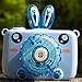 Produktbild PLXX Camera Bubble Automatische Blase Maschinengewehr Seife Bubble Blower Outdoor Kinder Kinder Kinder Kinder Cartoon Spielzeug, Blau