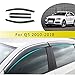 Produktbild ALLYARD Für AD Q5 2010-2018 Auto Seitenscheibe Visiere Deflectors Window Visier Regen Wind Außenkantenschutz Windabweiser Regenabweiser Dekoration 4Stück