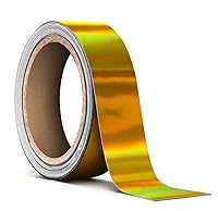 Vista 15 de VViViD - Rollo de cinta adhesiva de vinilo cromado plateado brillante con liberación de aire (1 pulgada x 25 pies)