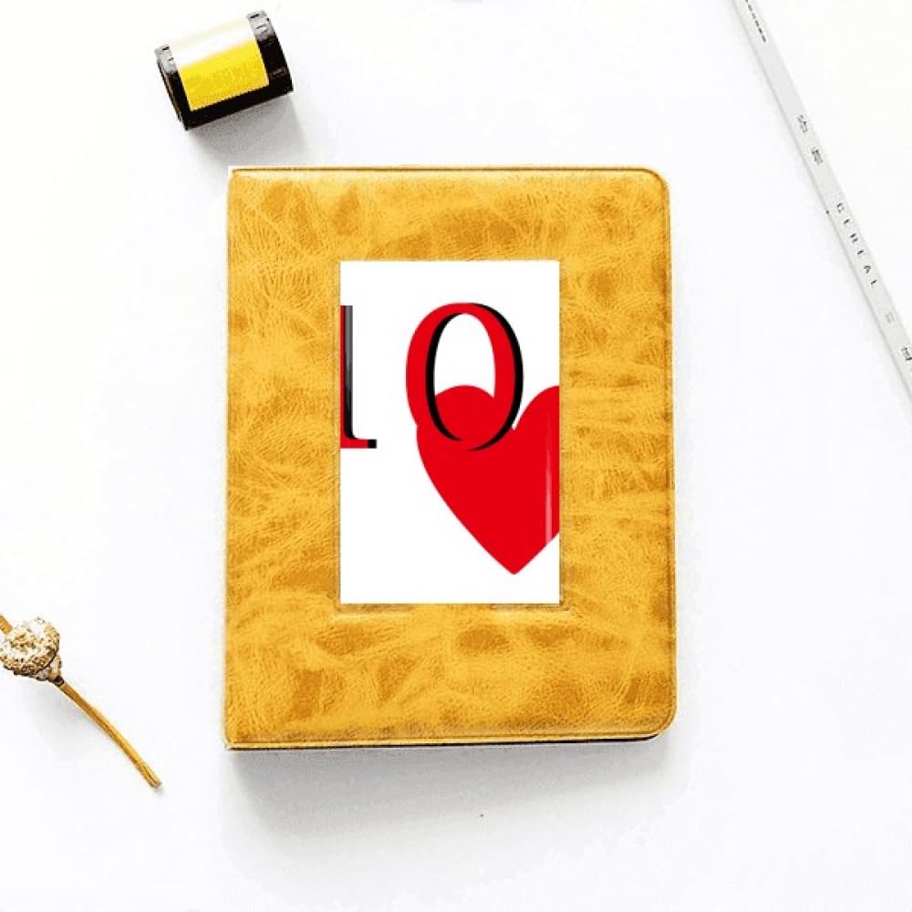 no/no Love Heart 10 Poker Photo Album Family Wedding Picture 4x6