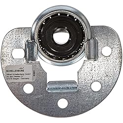 Persianas Catalunya Schellenberg 83601 Soporte de pared con rodamiento de bolas para ejes octogonales con un diámetro de 40 mm, para persianas