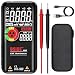 Produktbild BSIDE Wiederaufladbares digitales Multimeter, Farb-LCD-Display mit 3 Ergebnissen, 999 Zählungen, automatische Reichweite, EMF-Detektor, Frequenzdiode, Live-Check-Spannungsprüfer mit Schutzhülle