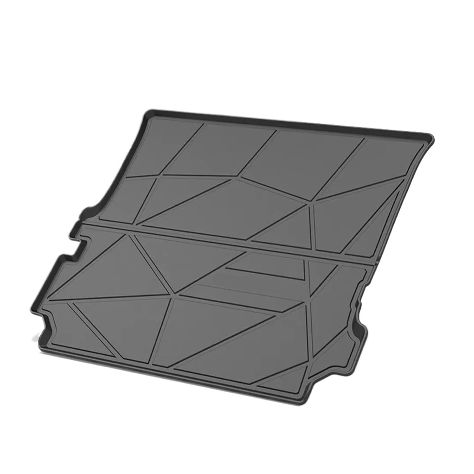 Tapis de coffre pour Land Rover Discovery 4 2010-2016 en caoutchouc noir - 5