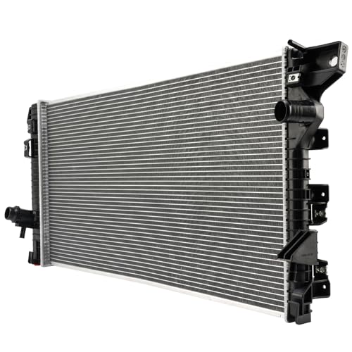 Image of PHILTOP CU13510 Radiator Replacement for F-150, Navigator | Core Width 17-15 /16 inch fit for 2015-2016 F-150(To 07 /17 /2017) 2018-2021 Navigator (w /o Heavy Duty Towing Package)