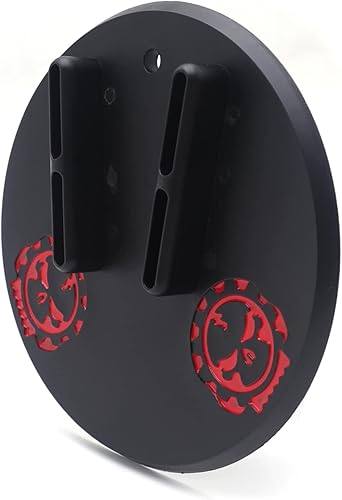 Miniatura 5 de HTTMT - Soporte redondo negro con soporte lateral Jiffy compatible con H-D Touring Cruiser Sport Dirt [P/N: MT253-001-BK]