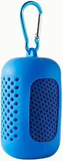 Cooling Towel Soft Breathable Instant Cooling for Neck and Face, Portable Chilly Ice Towel for Yoga, Workout, Golf, Camping, Deep Blue
