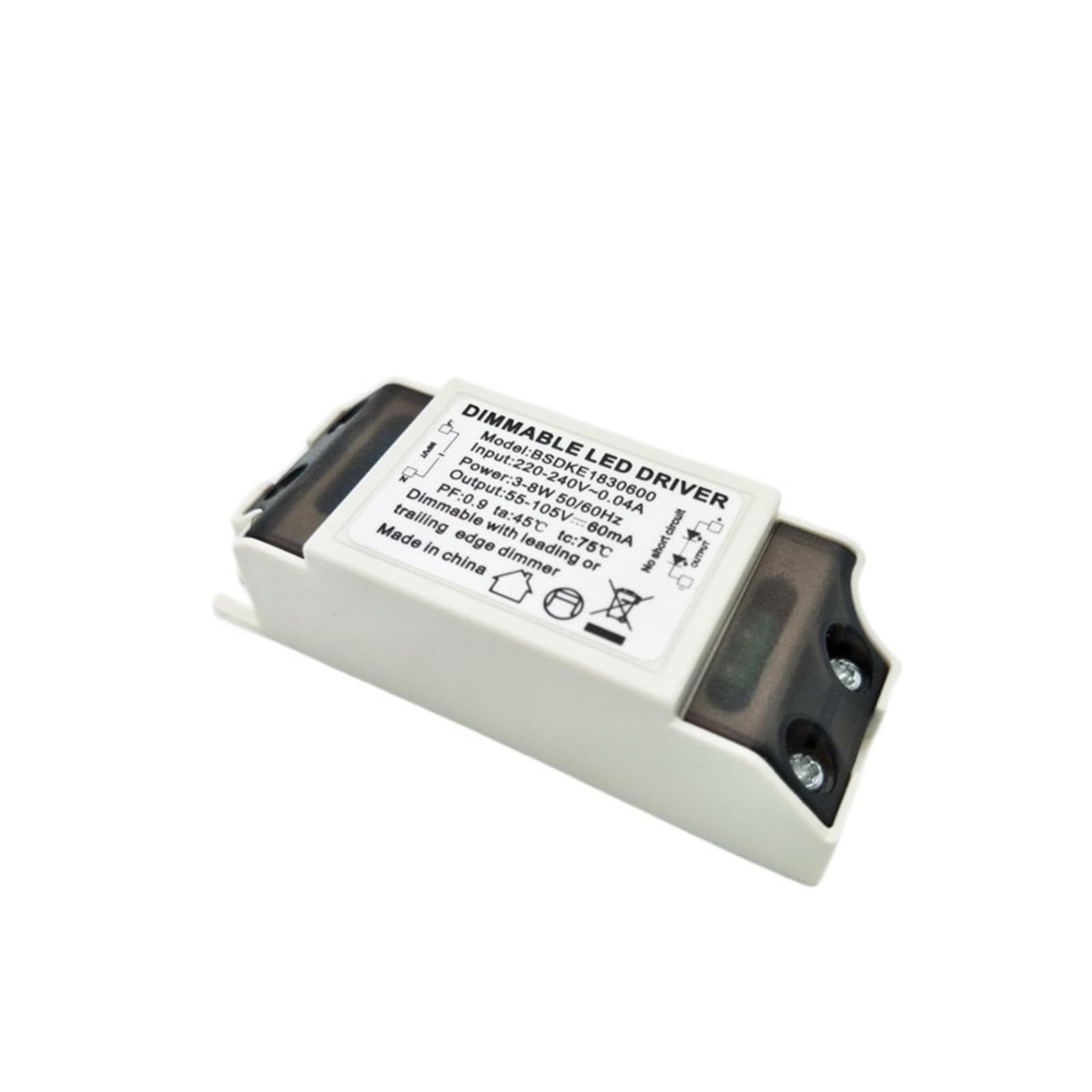 Alimentation Triac 55-105V60mA5W7W panneau lumineux gradation haute tension