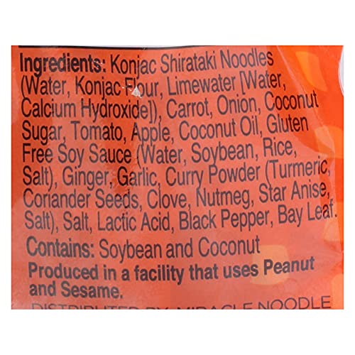 MIRACLE NOODLE, NOODLE MEAL, JAPANESE CRRY, Pack of 6, Size 10 OZ - No Artificial Ingredients Gluten Free Vegan6 image 5