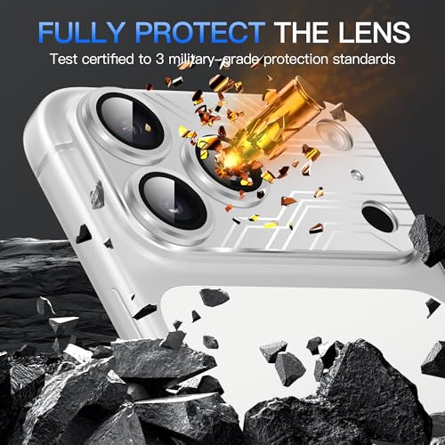 Suoman for iPhone 17 Pro Max Camera Lens Protector -Sliver by Suoman - Used condition - Image 4