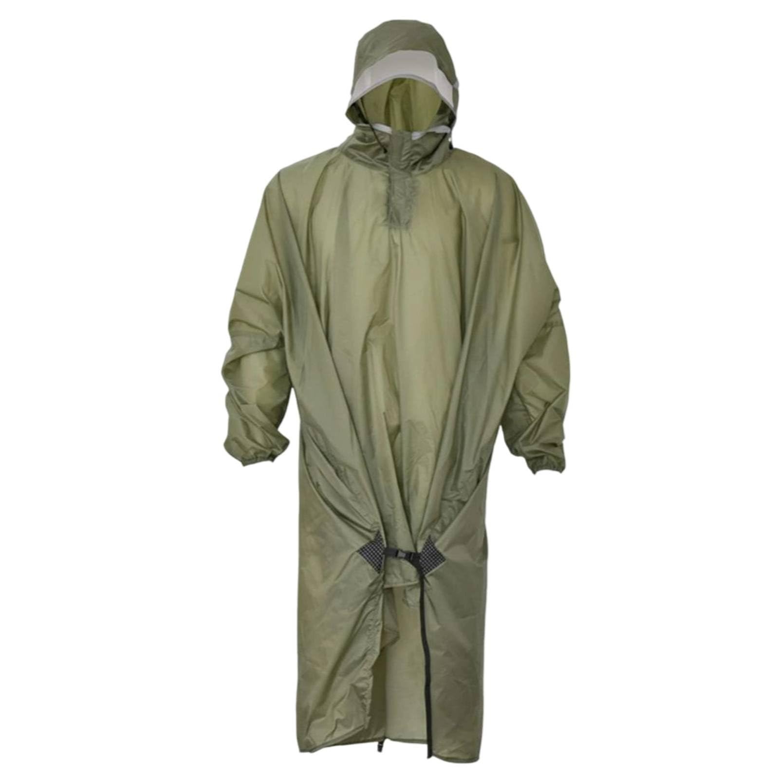 Poncho Randonnée Compact Imperméable Sac à Dos Double Usage Poncho Léger pour Randonneurs, Alpinistes, Pêche