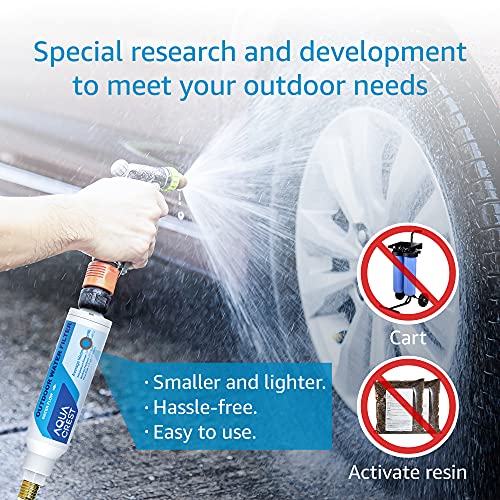 image for AQUA CREST Inline Water Filter, Dedicated for Car Washing, Yard Cleani