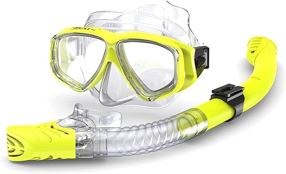 Diving Masks Diving Snorkel Unisex Swimming High-Definition Lenses Diving Equipment Silicone Integrated Swimming