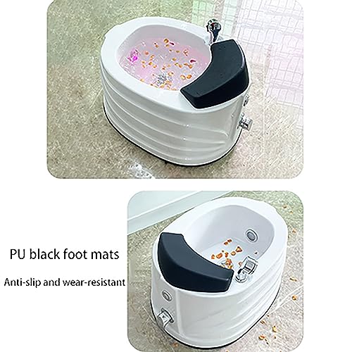 Baño de pies acrílico con masaje y drenaje automático miniatura 3