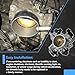 Electronic Throttle Body Assembly Compatible with Honda Accord 2.3L 3.0L 1998–2001, Odyssey 3.5L 1999–2003, Acura TL 2.5L 3.2L, CL 3.0L 3.2L 1997–2003, Replace 16400-P8C-A21 16400P8CA21