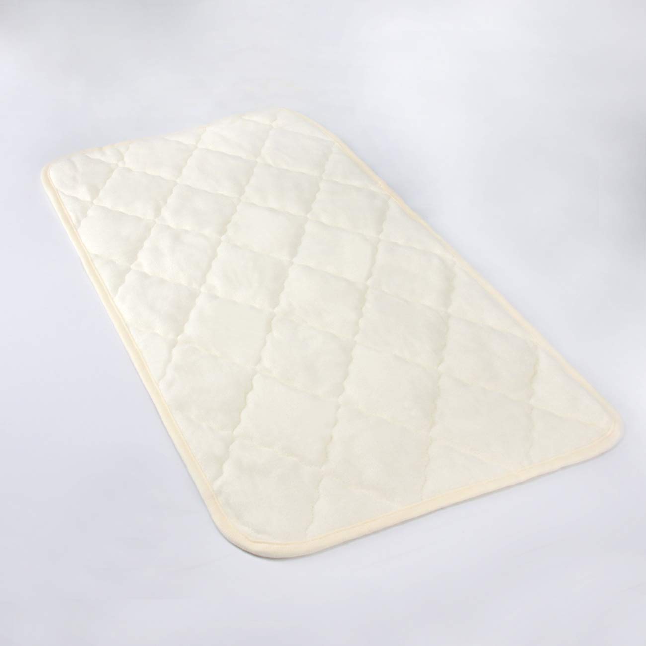PEKITAS Lot de 3 matelas à langer imperméables pour bébé en fibre de bambou enroulable portable 35 x 70 cm