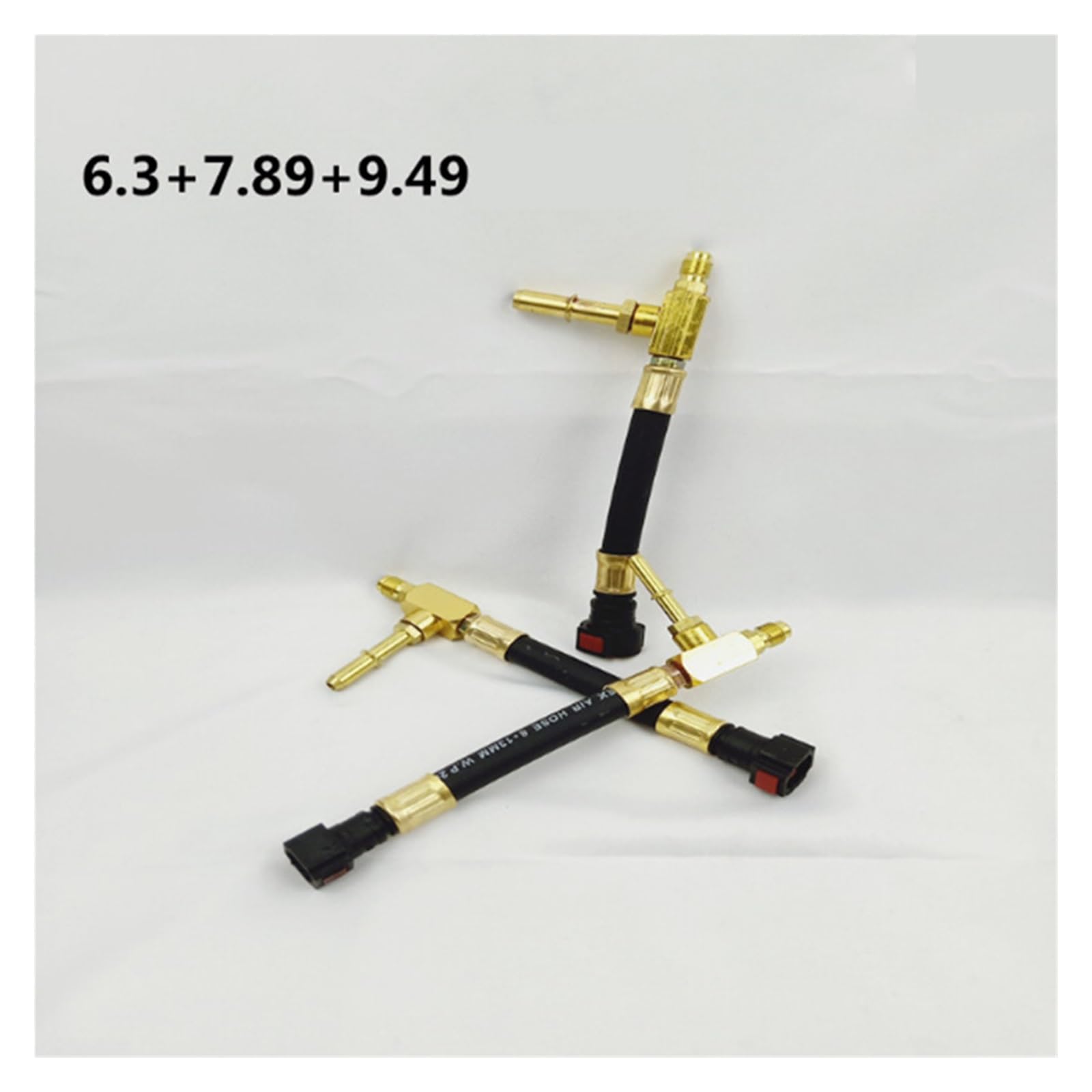 Misuratore di Pressione del Carburante for Auto Tester Iniezione Benzina for con Connessione Rapida Connettore 6.3 7.89 9.49 Abbastanza Accurato