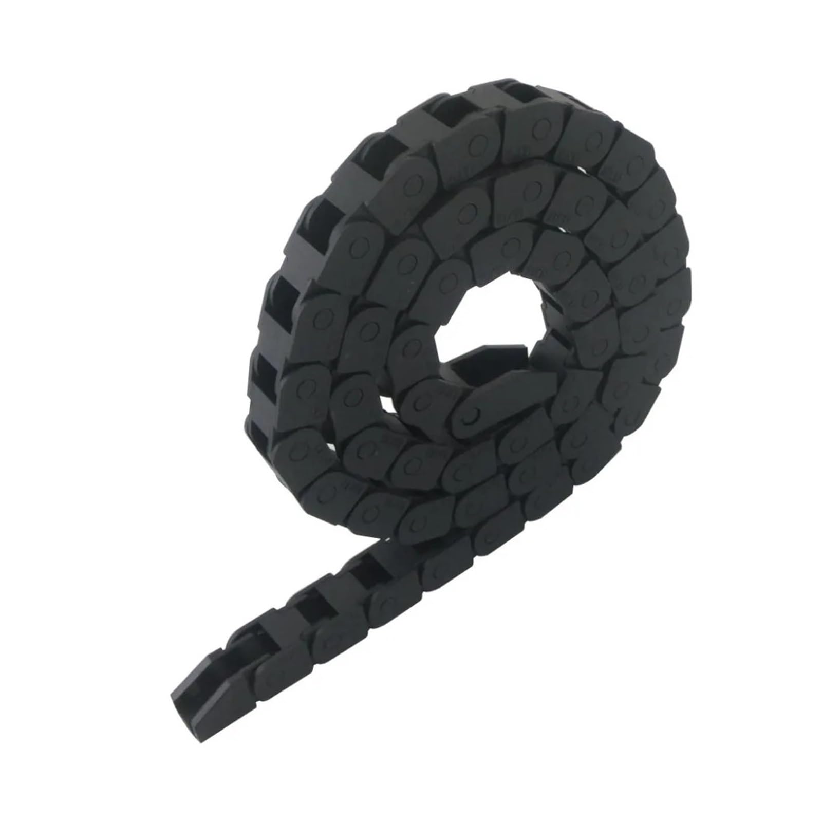 Equipos industriales Cadenas de transmisión Cadena de Arrastre de Cable de Nailon Reforzado con plástico, tamaño Interno de 10x10mm, L1050mm Cadenas de transmisión
