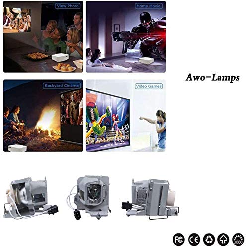Lámpara Original AWO UHP240W para Optoma DX318e miniatura 4
