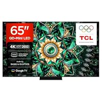 TCL 65Q7C 65 Inch QD Mini LED TV, 4K HDR Premium 2600, Smart Google TV (Dolby Vision IQ e Atmos...