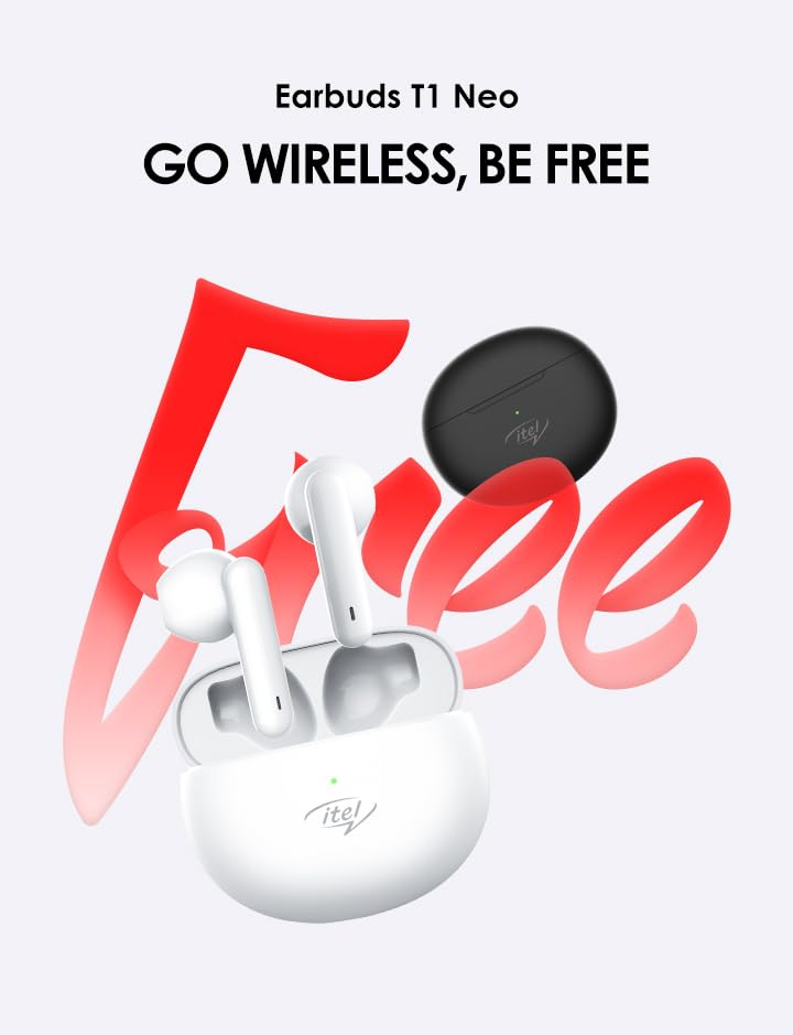 Itel Tws Earphone T1 Neo Black Desertcart INDIA