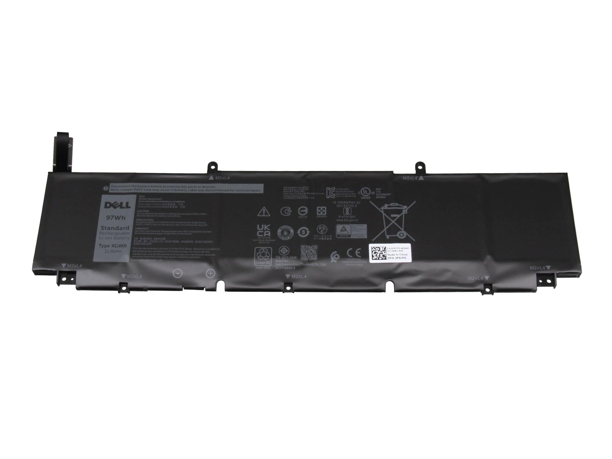 Dell XPS 17 (9710) originale Batteria 97Wh