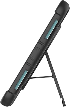 Case for 10.9-inch iPad Air 5th/4th Generation (2022/2020)/iPad Pro 11-inch 3rd/2nd/1st Generation with Built-in Screen Protector, 360 Rotating Stand, Hand Strap & Three Layer Cover (Black)
