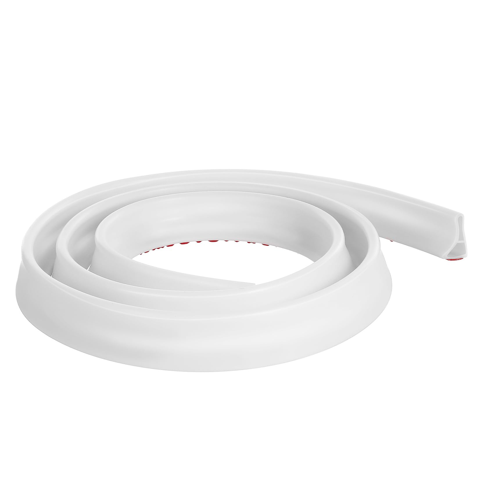 Barrière de douche blanche et joint de porte de douche en silicone souple