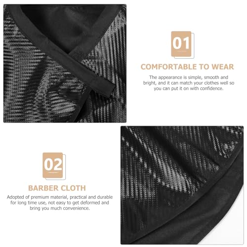 Capa Profesional Impermeable para Barbero con Cierre de Broche miniatura 3