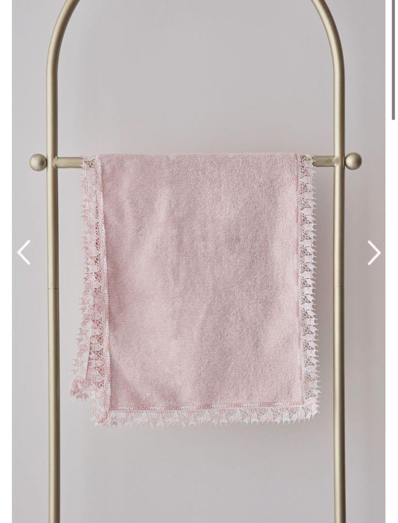 ピンク　フェイスタオル　タオル　スティナ　バレエ　stina stina / leotard face towel 【2枚set】/ pink-black