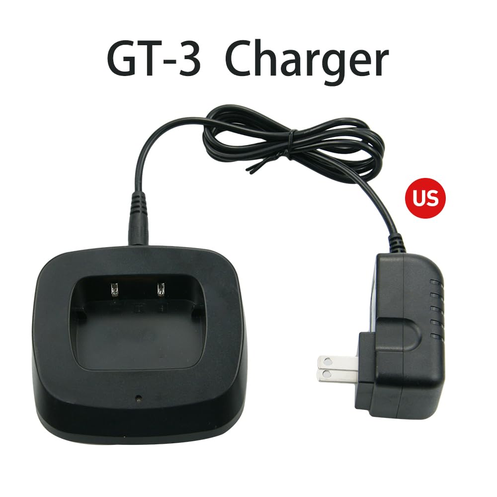 Station de Charge Baofeng pour GT-3 GT-3TP GT3 GT3TP et GT-3 Mark-II III, Base de Charge pour Batterie Radio bidirectionnelle
