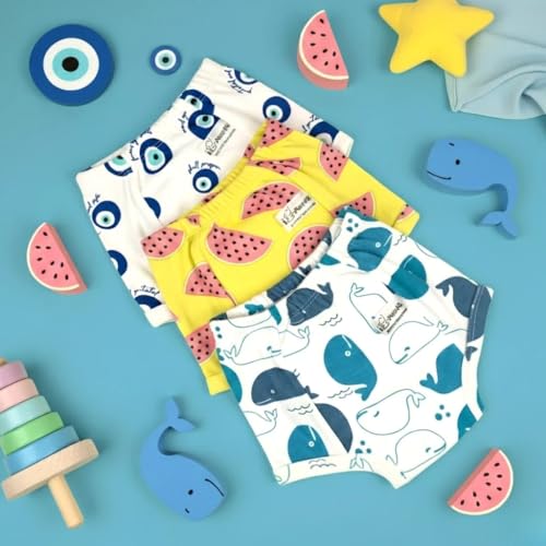Image of SNUGKINS - Snug Potty Training Pull-up Pants for Babies /Toddlers /Kids. Reusable Potty Training Padded Underwear