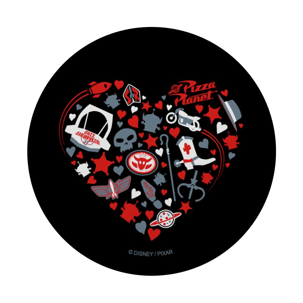 Disney and Pixar's Toy Story Valentine's Day Heart PopSockets PopGrip Intercambiabile